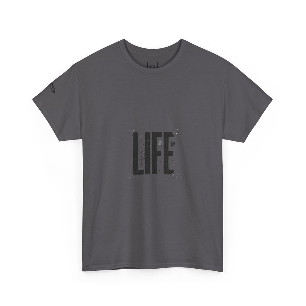 Unisex Heavy Cotton Tee - LIFE