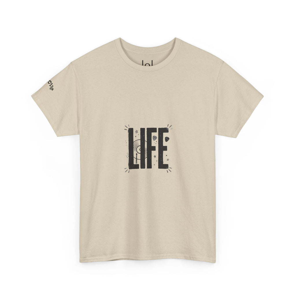 Unisex Heavy Cotton Tee - LIFE