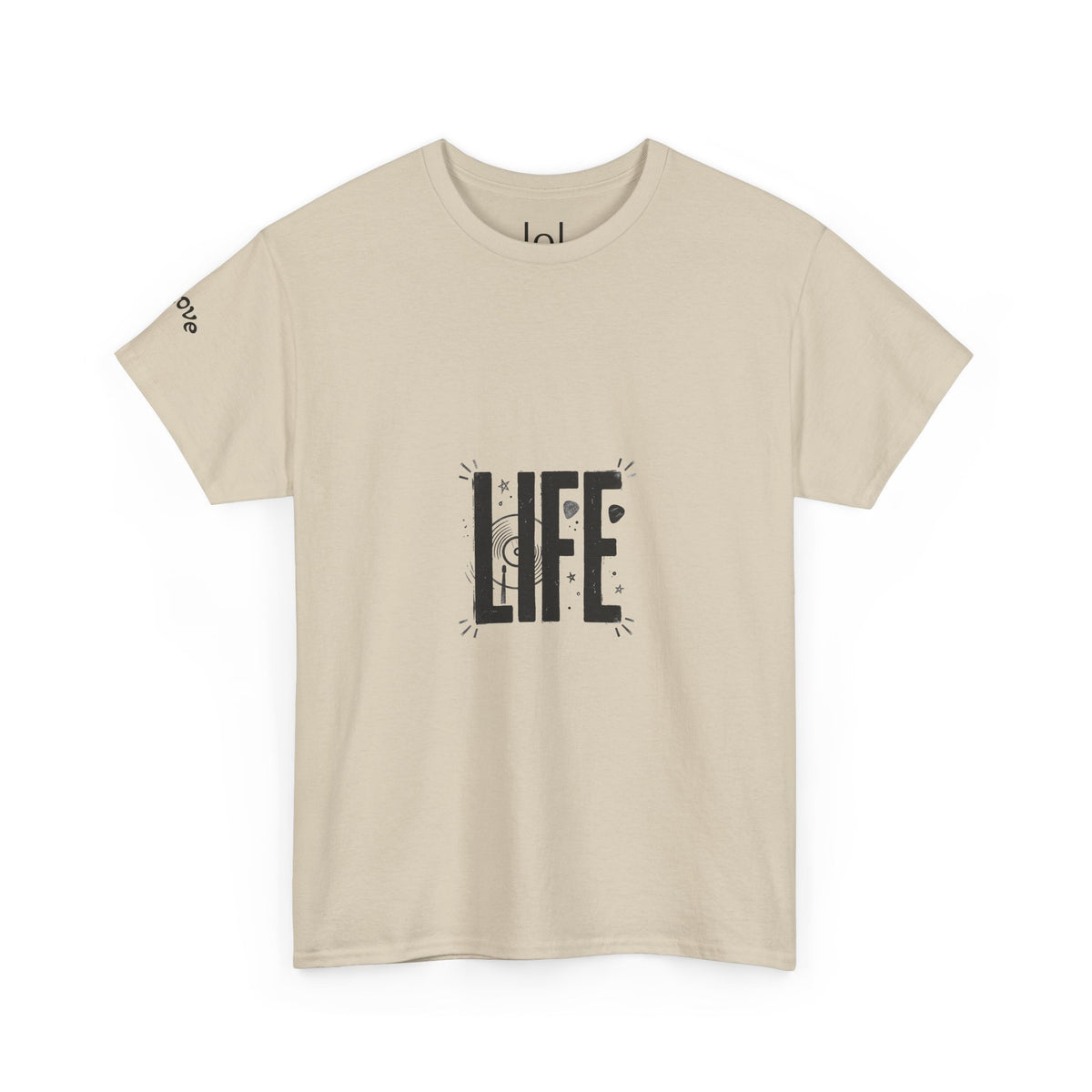 Unisex Heavy Cotton Tee - LIFE