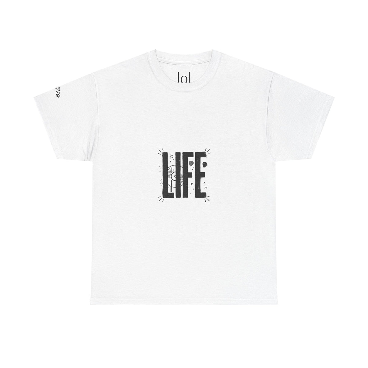 Unisex Heavy Cotton Tee - LIFE