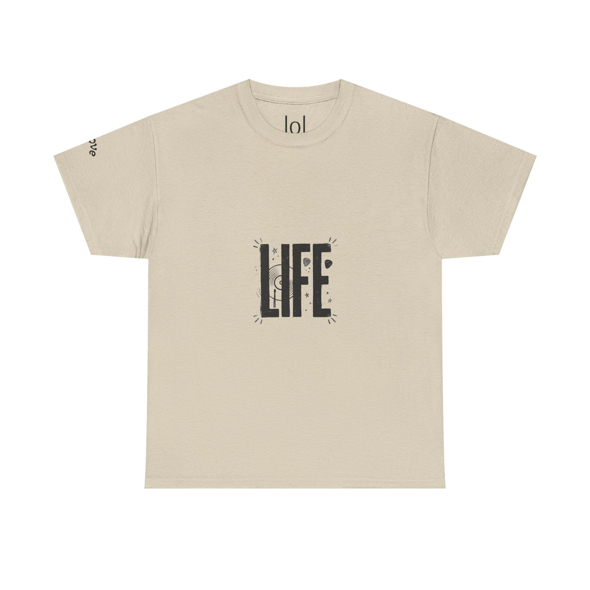 Unisex Heavy Cotton Tee - LIFE