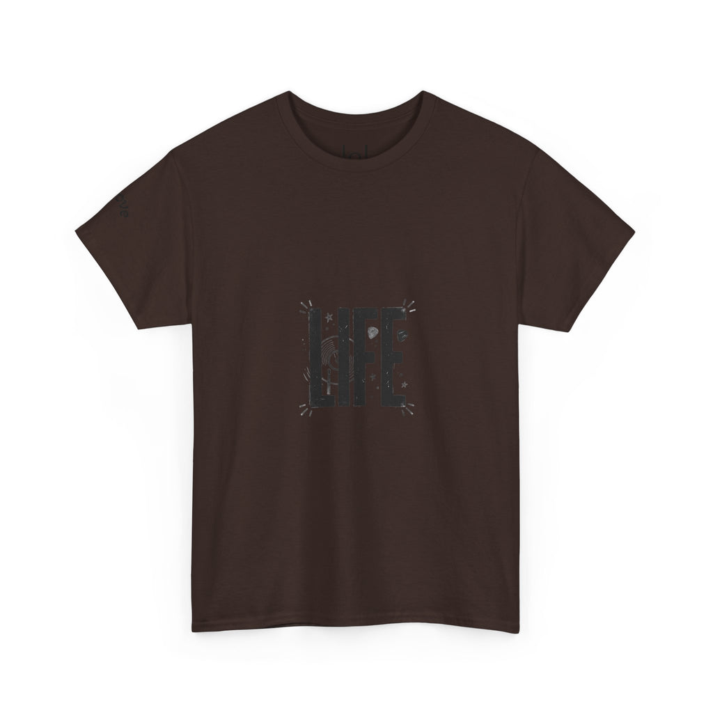 Unisex Heavy Cotton Tee - LIFE