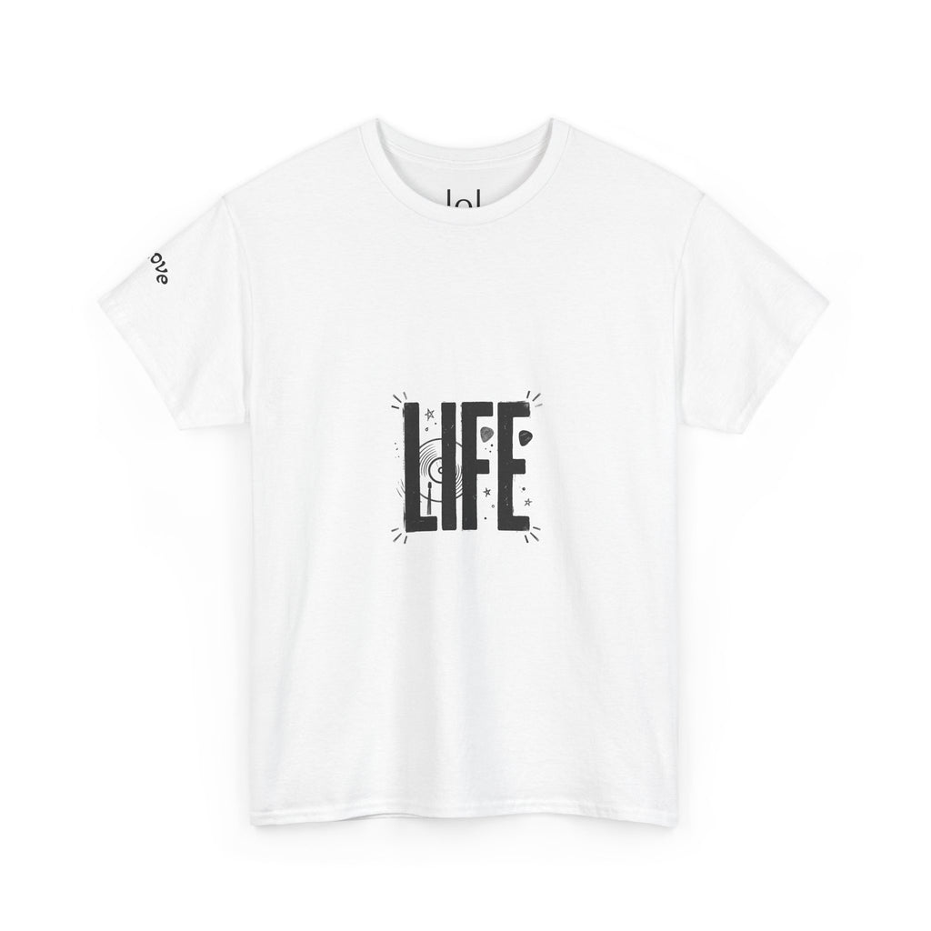 Unisex Heavy Cotton Tee - LIFE
