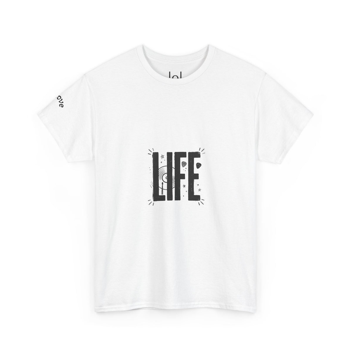 Unisex Heavy Cotton Tee - LIFE